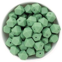 14mm Hexagon - Turf Green