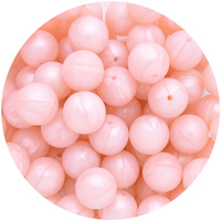 19mm Round - Pearl Baby Pink