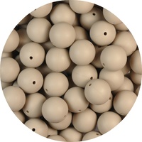 19mm Round - Taupe (Estimated restock early May) 