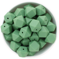 17mm Hexagon - Turf Green