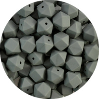 17mm Hexagon - Charcoal