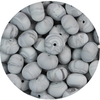 22mm Abacus - Grey Marble