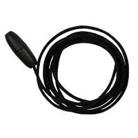 Cord 1m and Single Clasp - Black