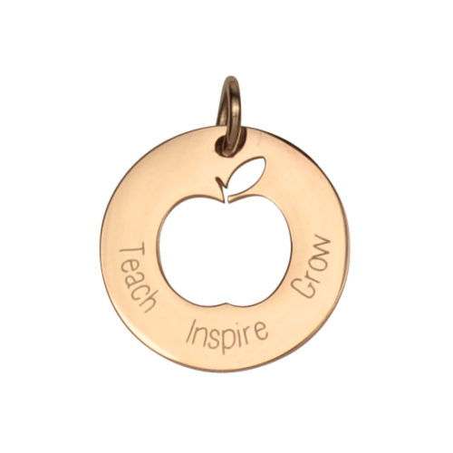Charm Teacher Rose Gold 18mm - Apple
