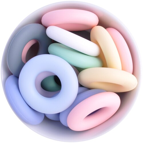 Donut Silicone Bead