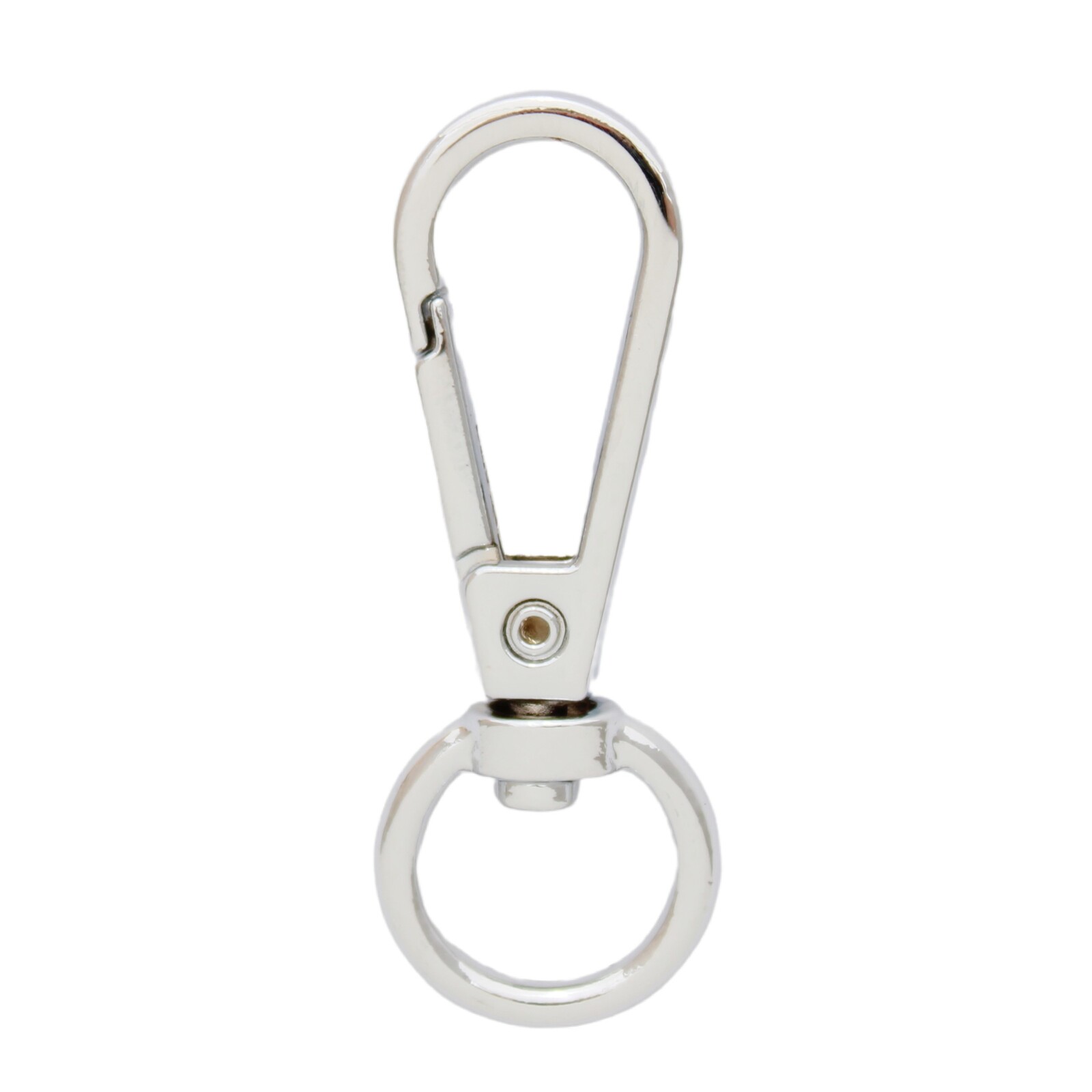 50mm Snap Hook Lanyard Clip Silver