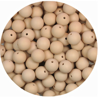 15mm Round 100pk - Oatmeal