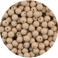 12mm Round 100pk - Oatmeal