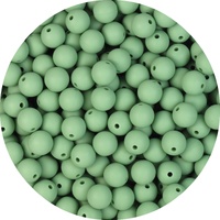 12mm Round 100pk - Sage