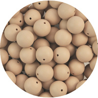 19mm Round 100pk - Oatmeal