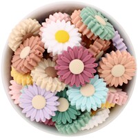 Daisy Silicone Bead