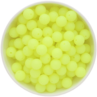 GLOW 12mm Round - Neon Yellow