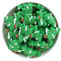 Christmas Tree Silicone Bead