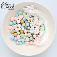 Silicone Bead Party Pack - Unicorn Shimmer