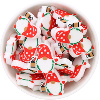 Christmas Gnome Silicone Bead
