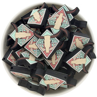 Western Skull Silicone Bead