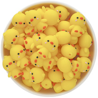 Duck 3D Silicone Bead