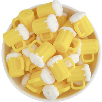 Beer Mug 3D Silicone Bead