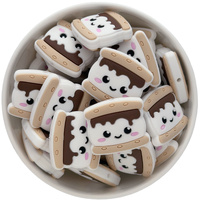 S'more Silicone Bead