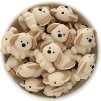 Dog 3D Silicone Bead