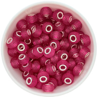 14mm Resin Spacer - Hot Pink