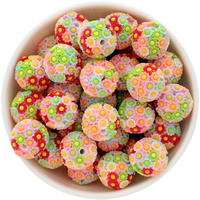 Bubblegum Bead Daisy Garden - Autumn