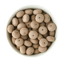 Cara & Co 19mm Abacus Embossed - Cappuccino