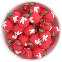 Teacher Apple A+ Silicone Bead