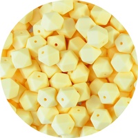 14mm Hexagon - Butter Yellow 