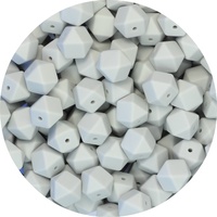 14mm Hexagon - Glacier Grey