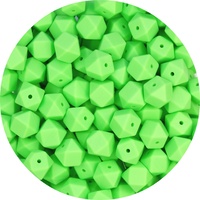 14mm Hexagon - Green Apple