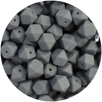 14mm Hexagon - Charcoal