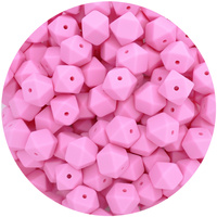 14mm Hexagon - Candy Pink