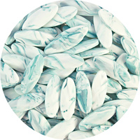 CLEARANCE Marquise - Teal Marble
