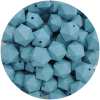 Icosahedron - Teal Blue