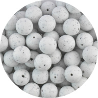 22mm Round - White Granite
