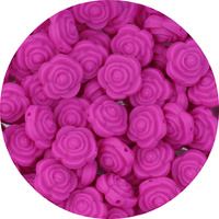 20mm Flower Hot Pink