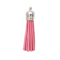 Tassel SILVER TOP - Deep Pink LIMITED EDITION!