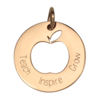 Charm Teacher Rose Gold 18mm - Apple