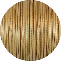 Cord Waxed 1mm - Camel