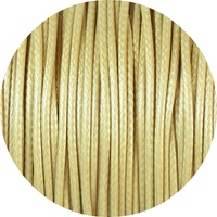 Cord Waxed 1mm - Cream