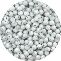 9mm Round - Grey Marble 