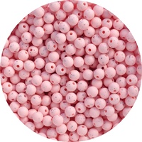 9mm Round - Pink Granite
