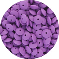 15mm Lentil - Medium Purple