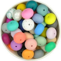 22mm Abacus Silicone Bead Mystery 100pk