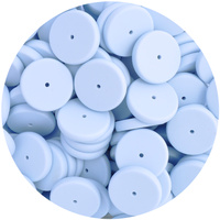 Coin 25mm - Baby Blue