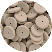 Coin 25mm - Taupe