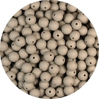 12mm Round - Taupe