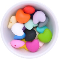 Heart Silicone Bead Sampler Pack