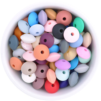 12mm Saucer Silicone Bead Mystery 100pk